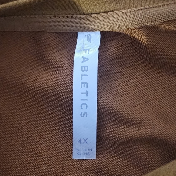 Fabletics Luxe Womens Crew Neck High-Low Drawstring Hem Pullover Sweatshirt XXL. - Picture 7 of 8